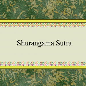 Śūraṅgama Sūtra